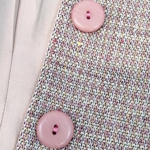 Holt Renfrew Linen Blazer + Skirt sz 16 - Picture 12 of 16